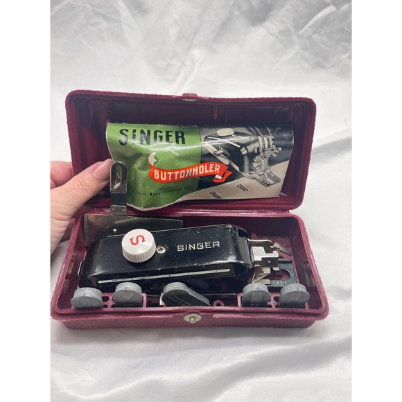 VTG Singer Buttonholer kit - Picture 2 of 6